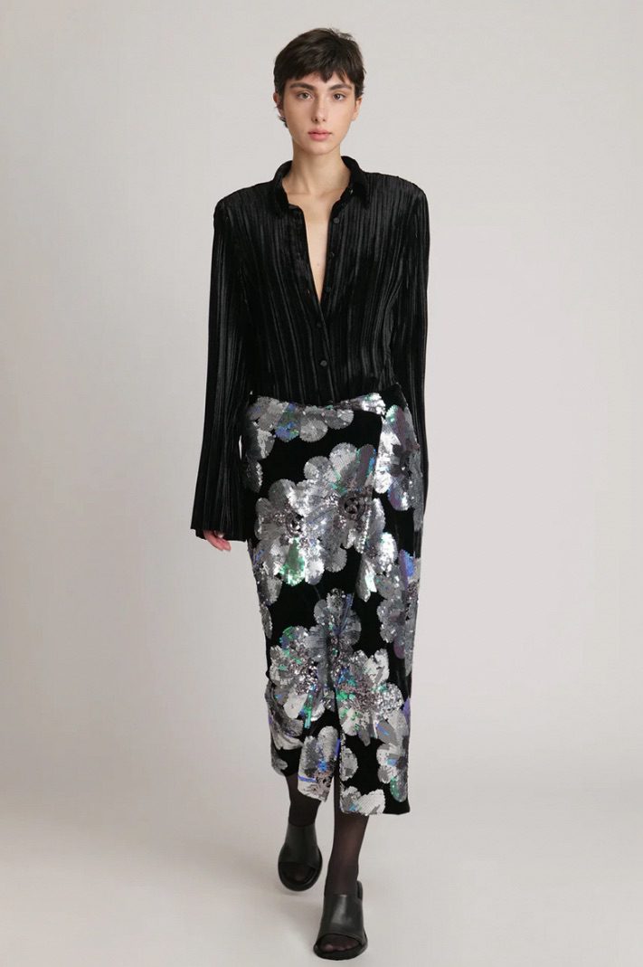 Sabina Musayev - Irvi Top | Black