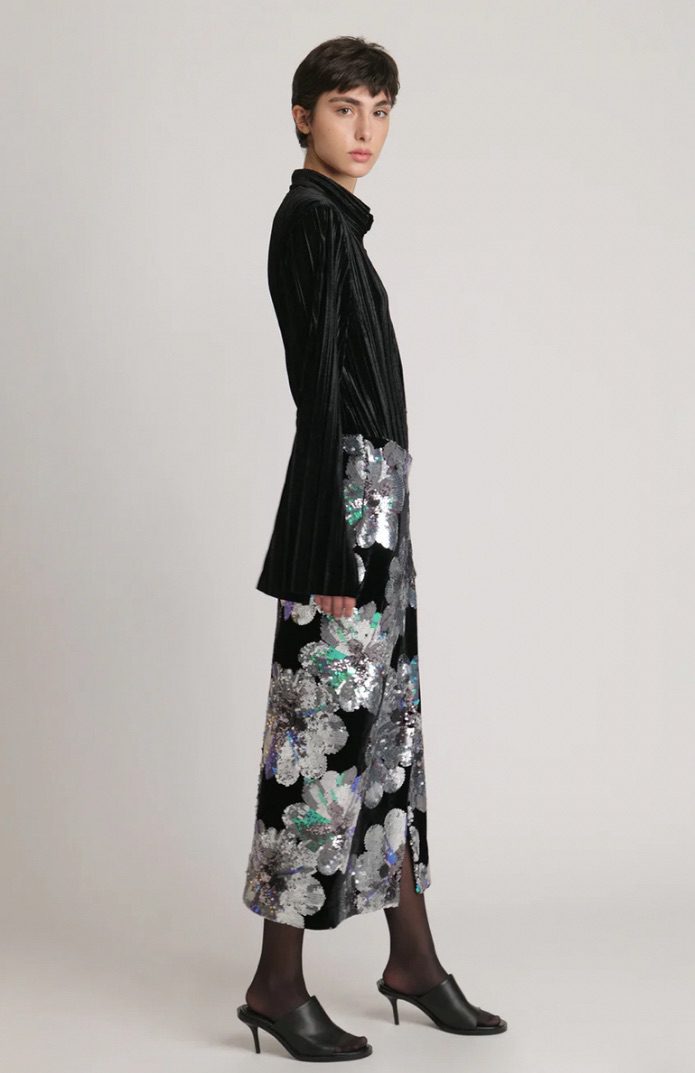 Sabina Musayev - Irvi Top | Black