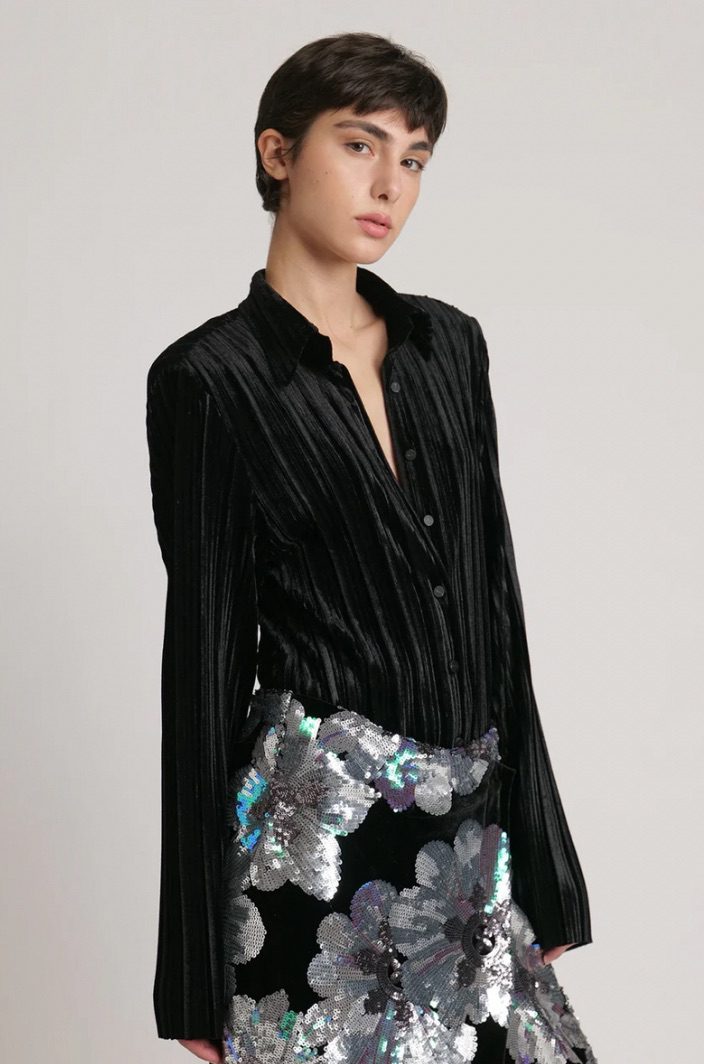 Sabina Musayev - Irvi Top | Black