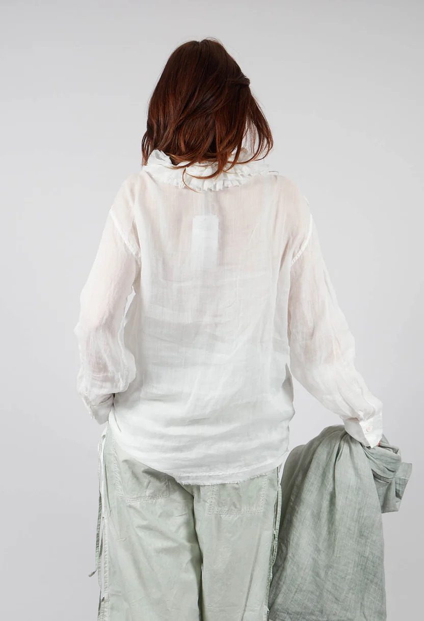 La Vaca Loca - Leer Shirt | Off White