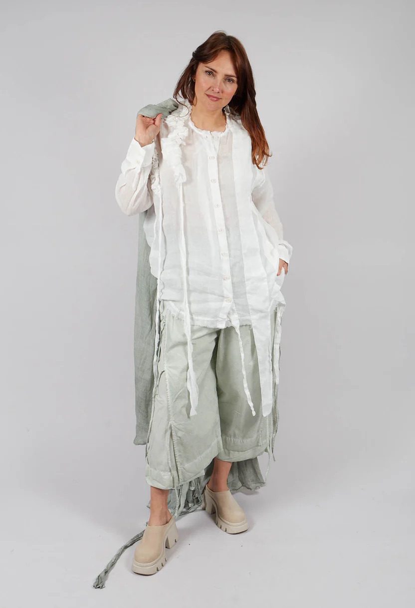 La Vaca Loca - Leer Shirt | Off White
