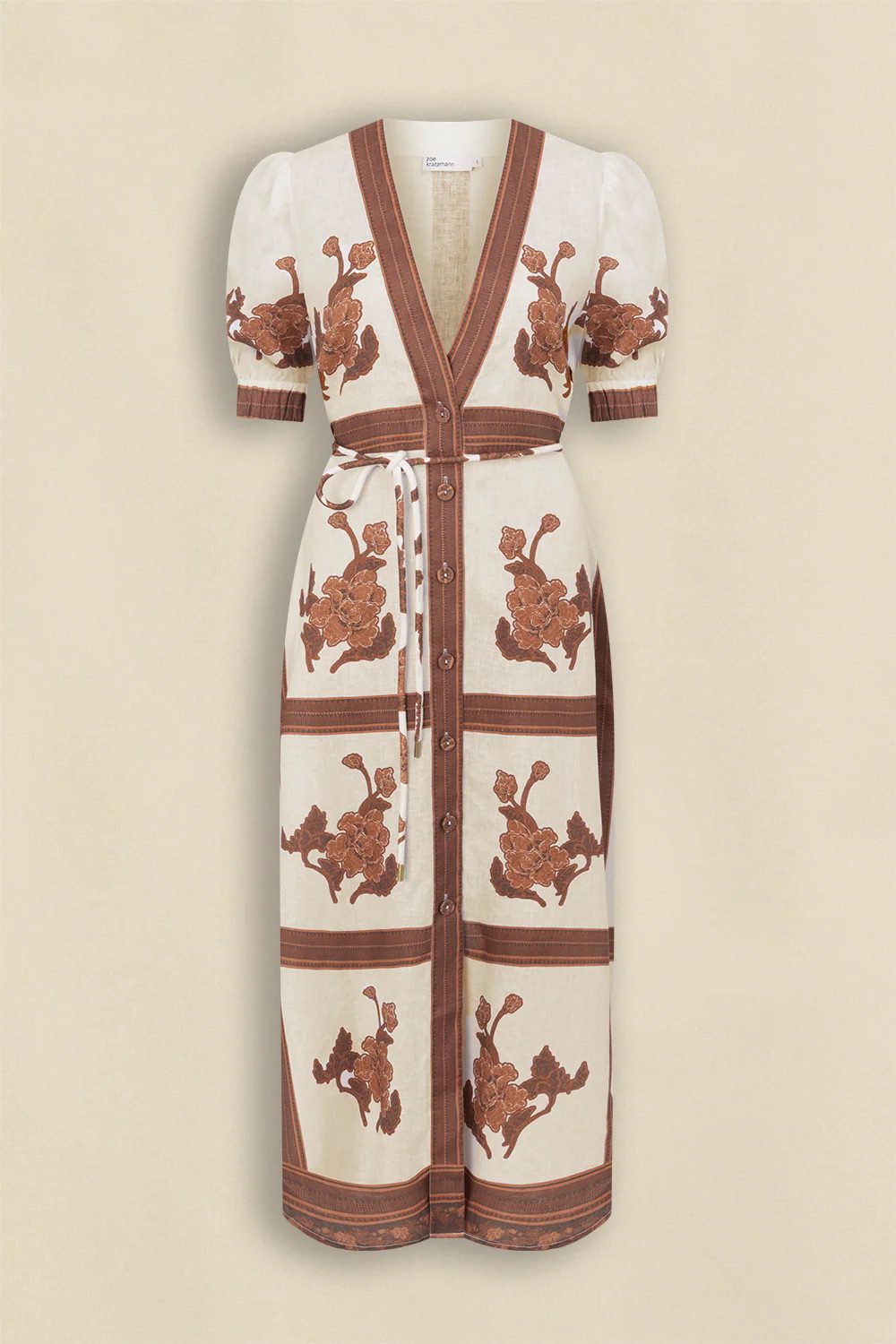 Zoe Kratzmann - Portrait Dress | Coffee Collage