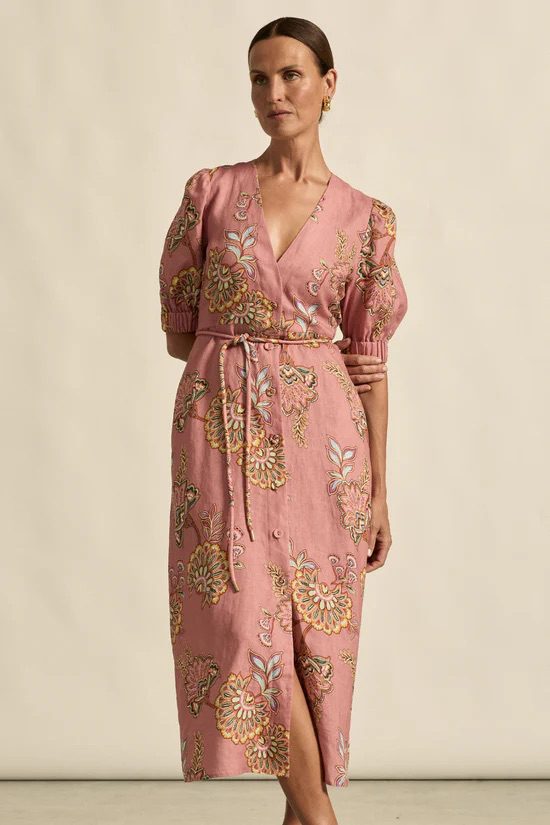 Zoe Kratzmann - Portrait Dress - Kgari Bloom