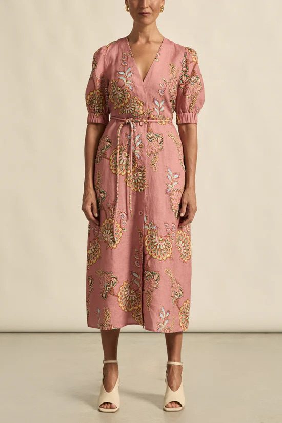 Zoe Kratzmann - Portrait Dress - Kgari Bloom