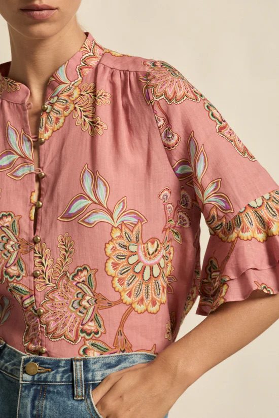 Zoe Kratzmann - Fluctuate Top | Kgari Bloom