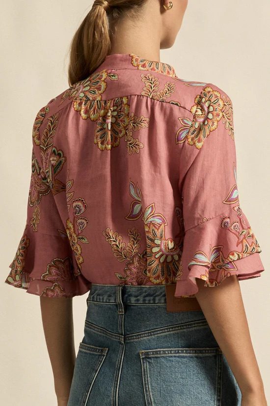Zoe Kratzmann - Fluctuate Top | Kgari Bloom