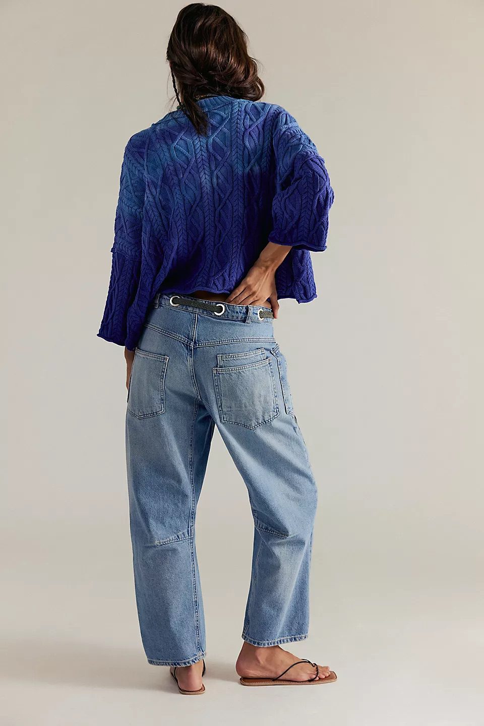 Free People - Moxie Low Slung Pull On | Truest Blue