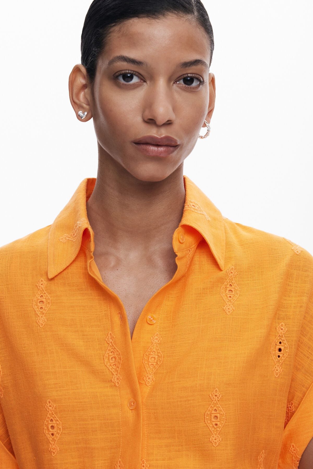 Desigual  - Avinyon Shirt Dress | Orange
