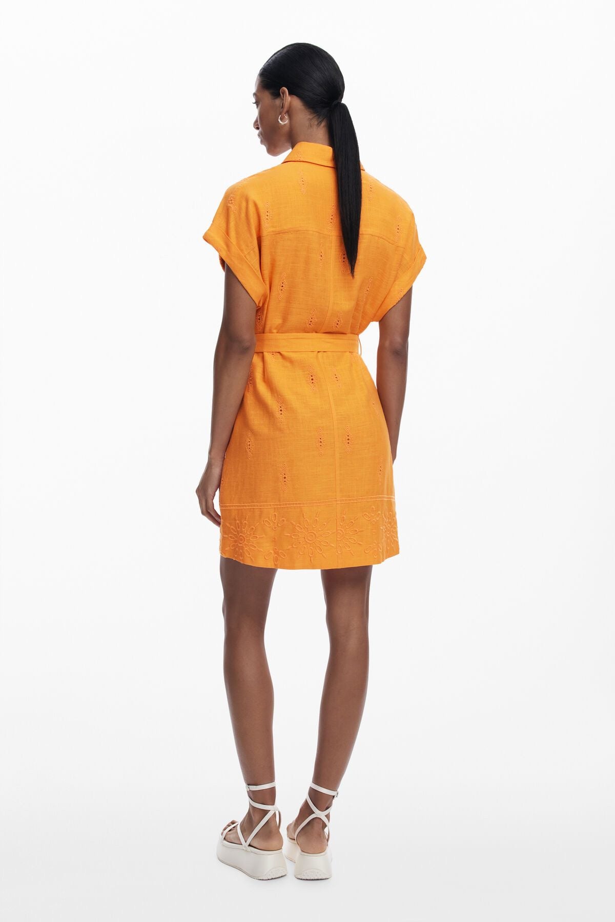Desigual  - Avinyon Shirt Dress | Orange