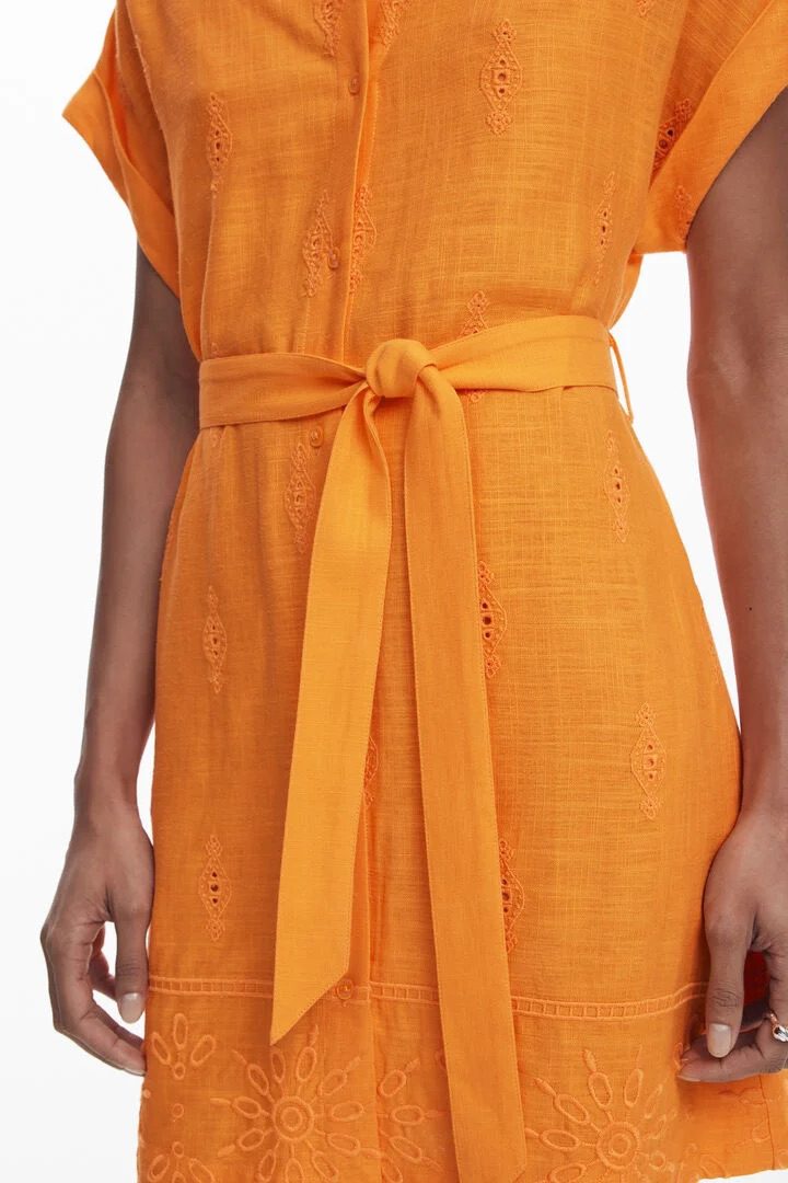 Desigual  - Avinyon Shirt Dress | Orange