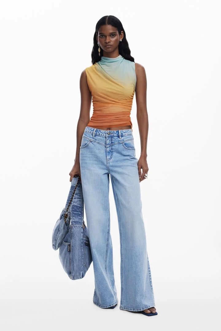 Desigual  - Sahara Mesh Top