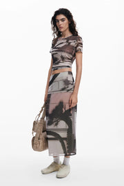 Desigual  -  Delaware Mesh Tee