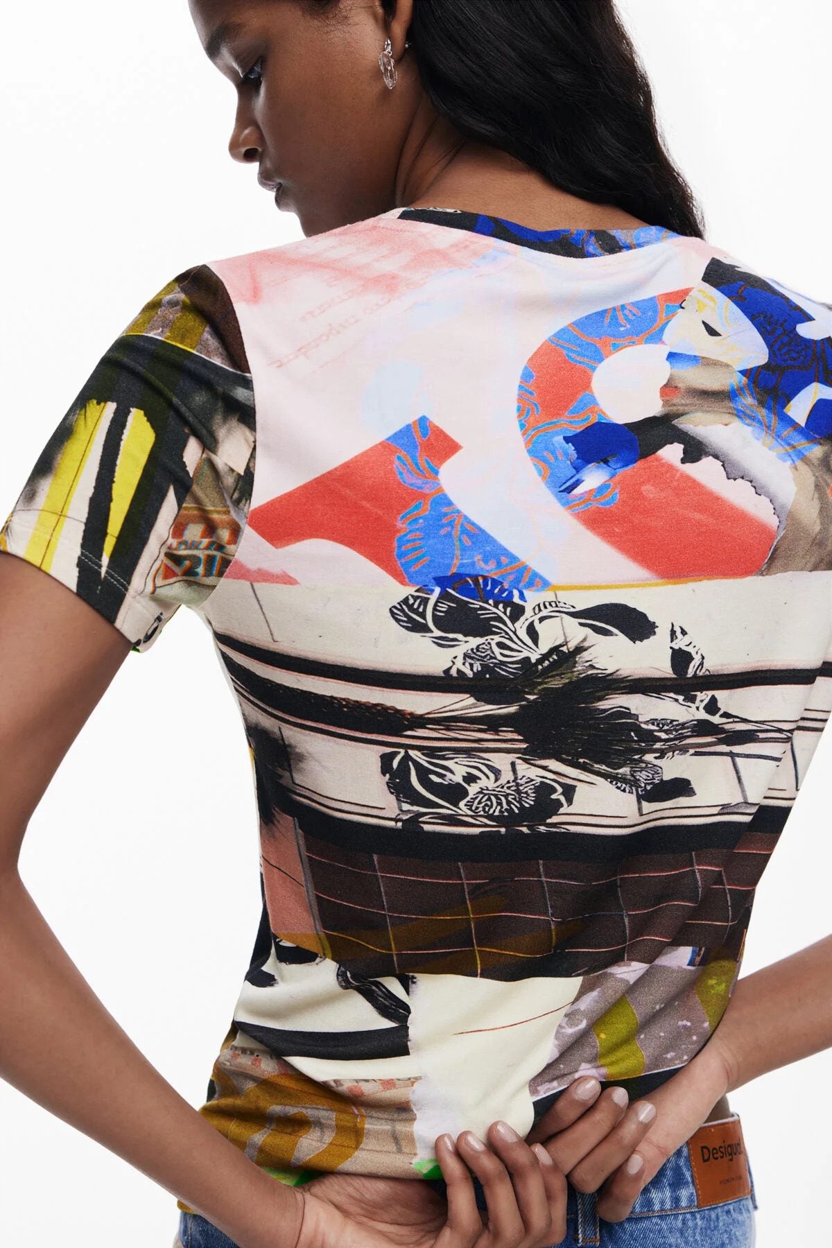 Desigual - Collage Tee