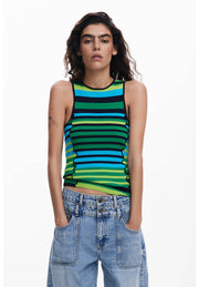 Desigual - Uruguay Striped Tank