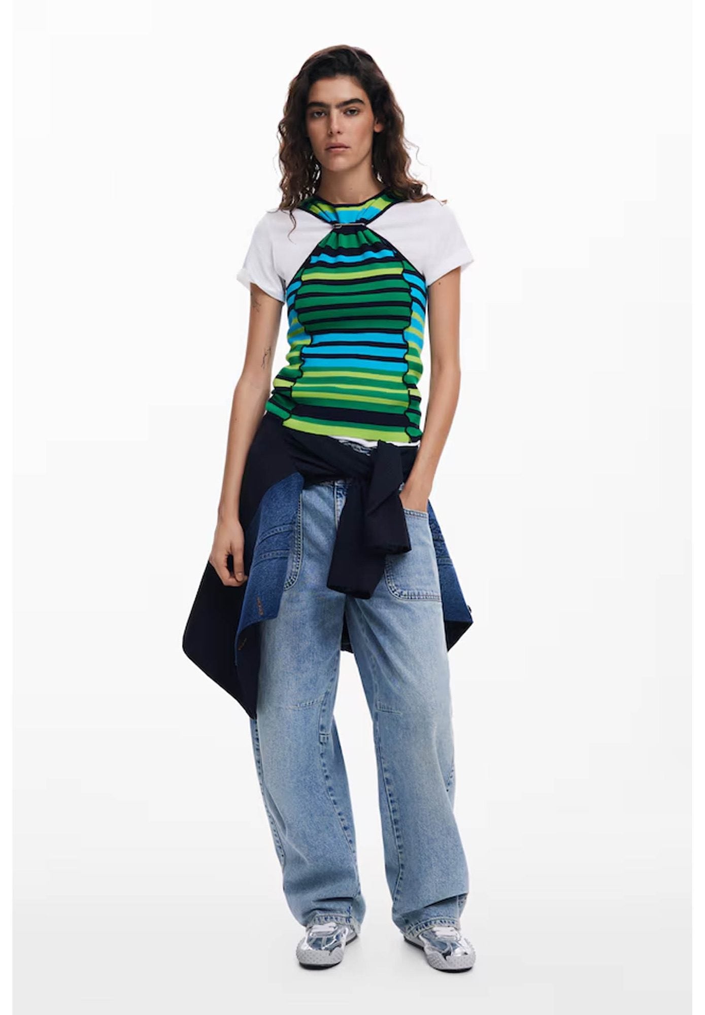 Desigual - Uruguay Striped Tank