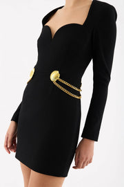 Rebecca Vallance - Chelsea Long Sleeve Mini Dress