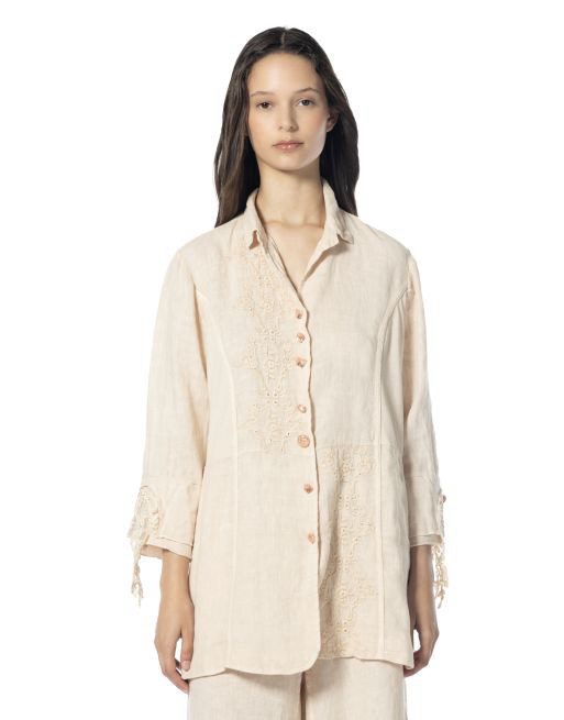 Elisa Cavaletti - Deserto Linen Blouse