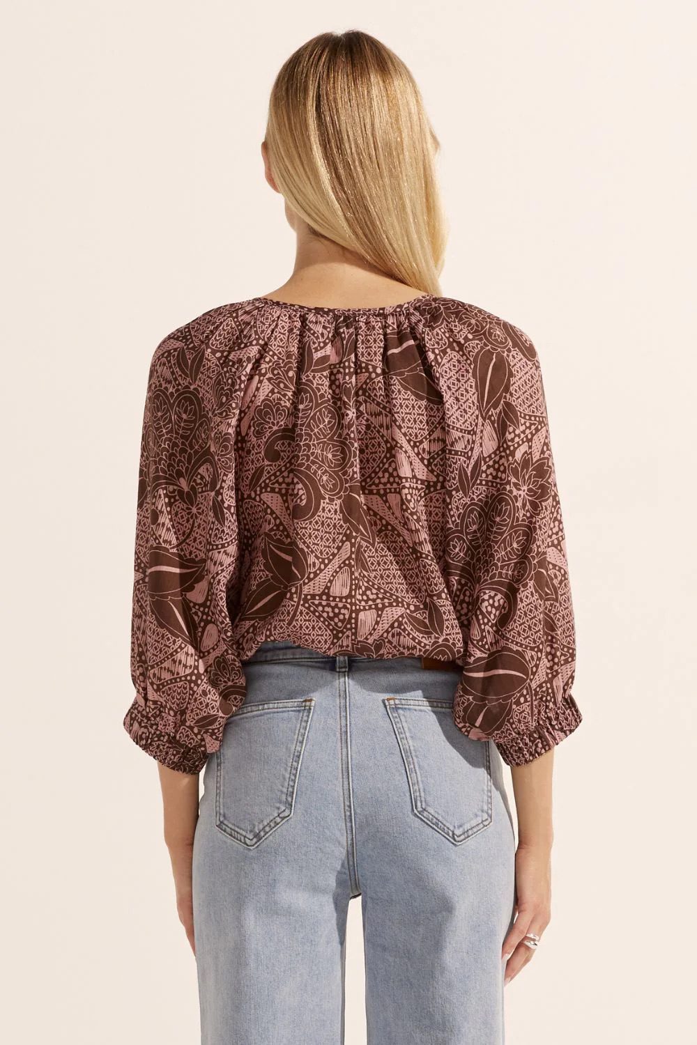 Zoe Kratzmann - Imbue Top | Cacao Batik