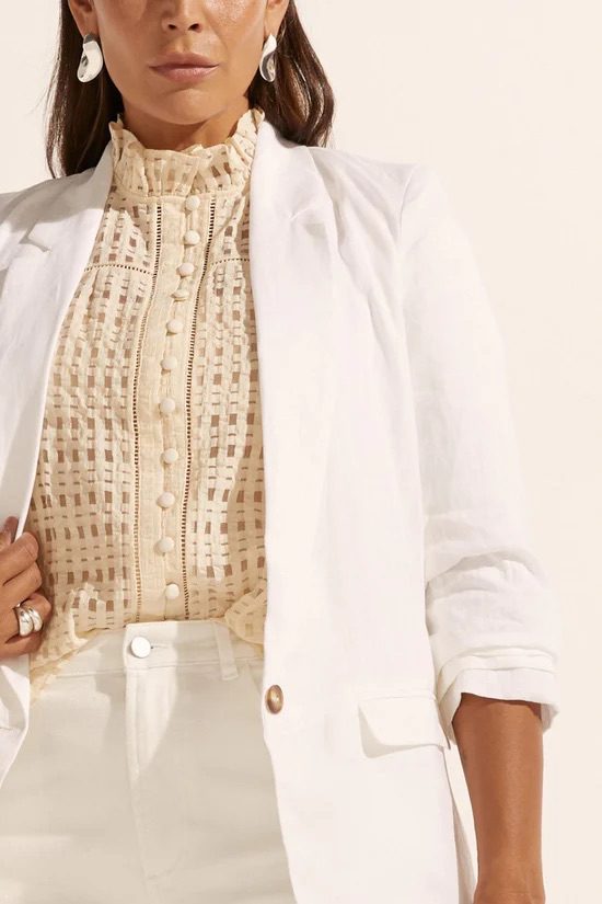 Zoe Kratzmann - Prevail Jacket | Porcelain