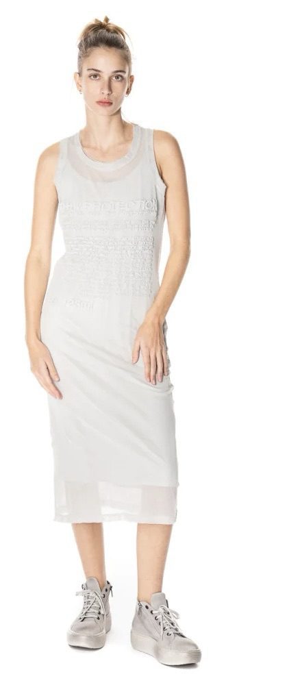 Rundholz - Mesh Dress | White