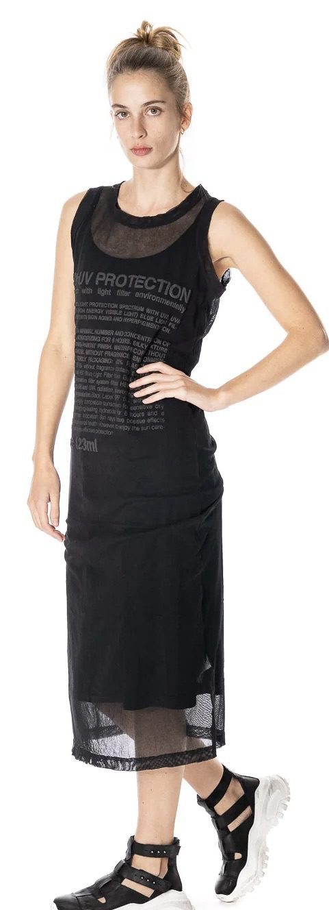 Rundholz - Mesh Dress | Navy