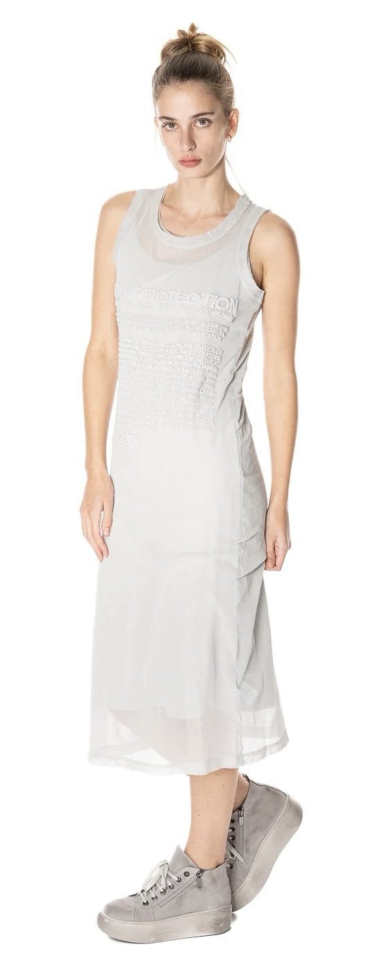 Rundholz - Mesh Dress | White