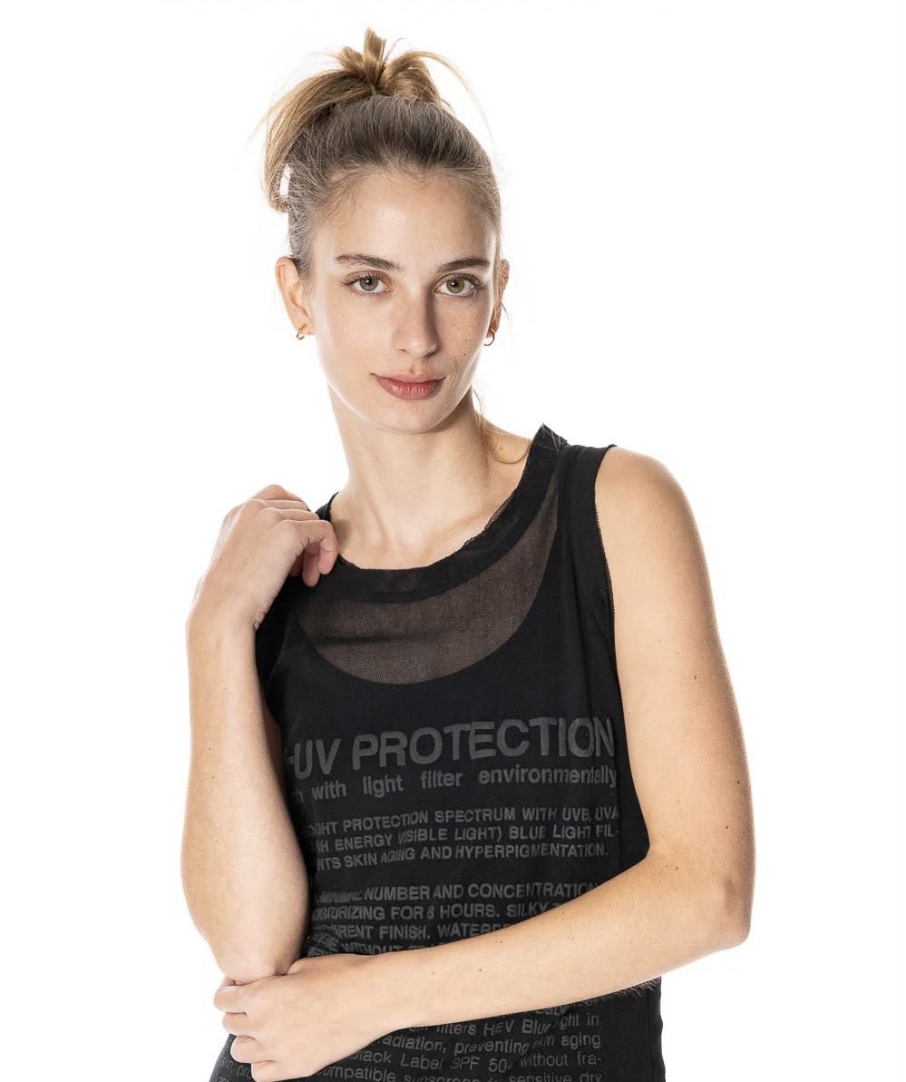 Rundholz - Mesh Dress | Navy