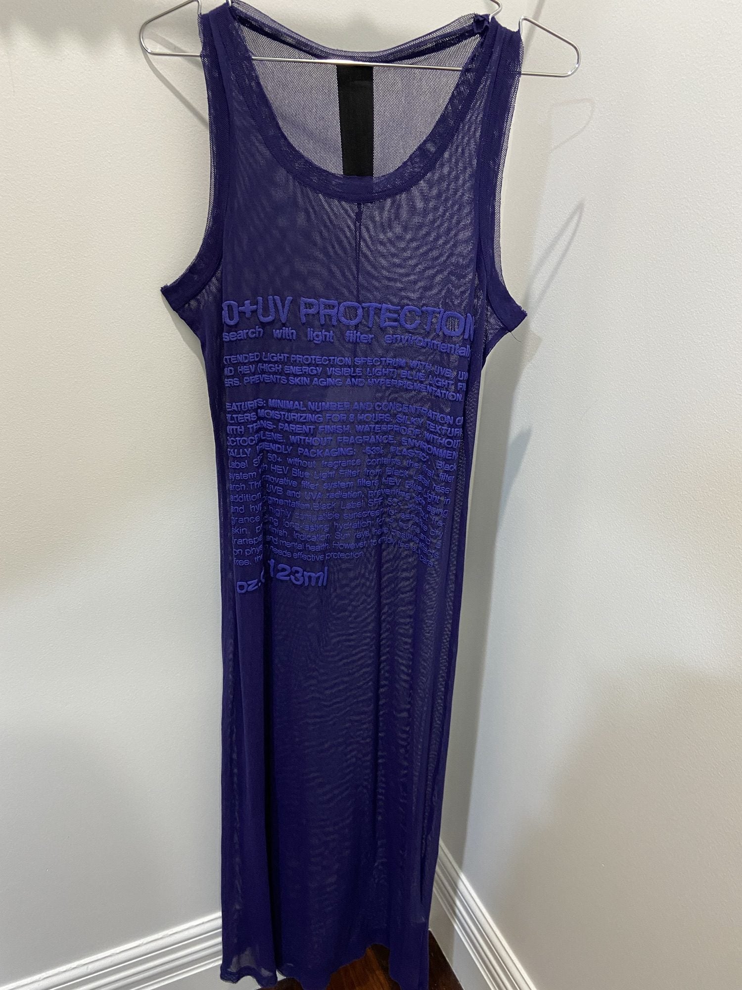 Rundholz - Mesh Dress | Navy