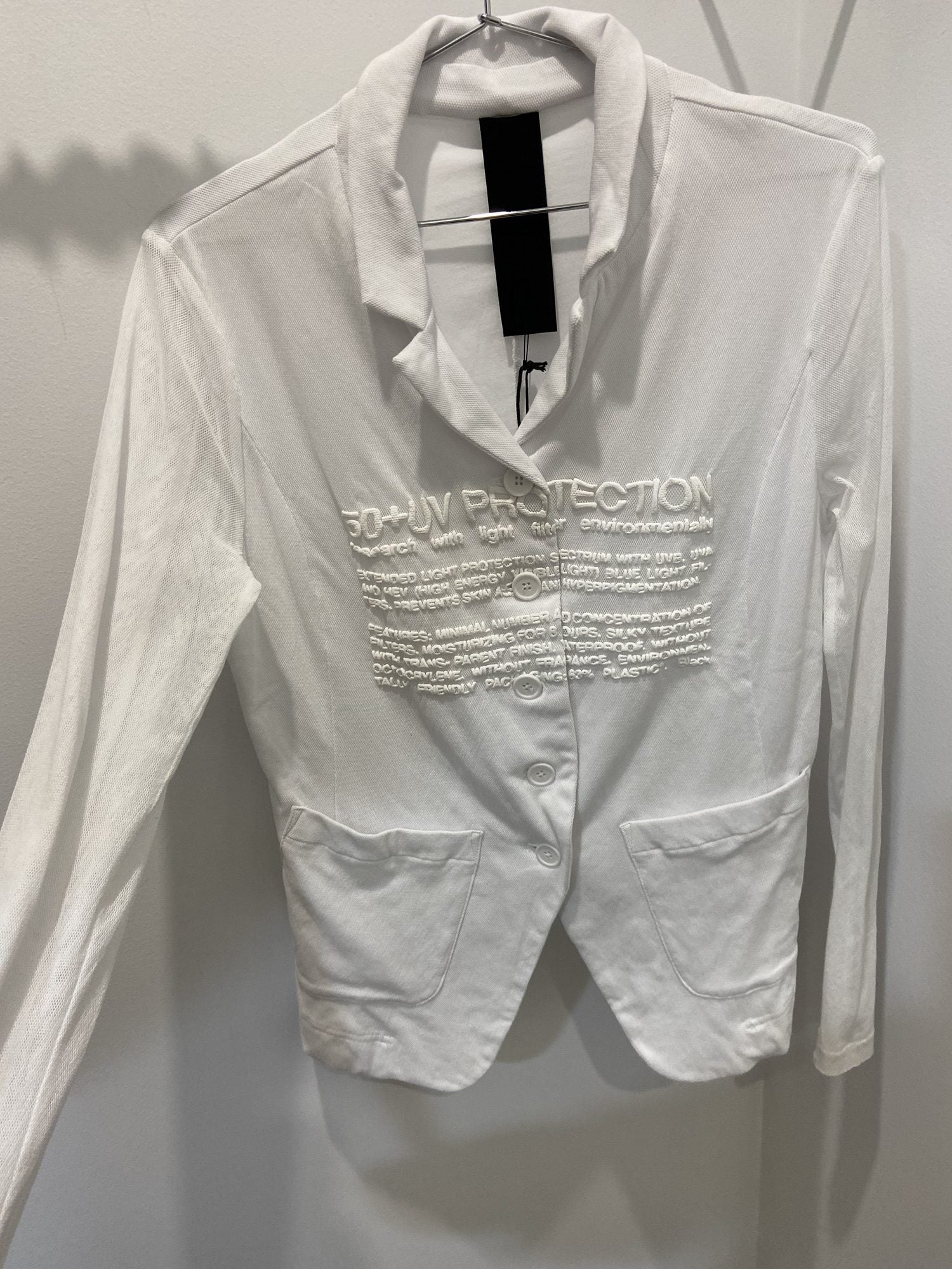 Rundholz - White Mesh Jacket