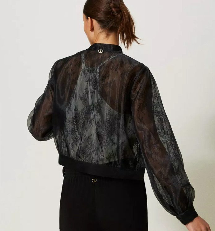 Twinset - Organza Bomber Jacket