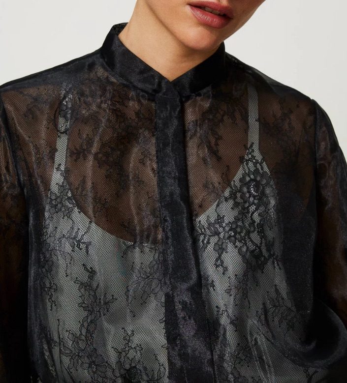Twinset - Organza Bomber Jacket