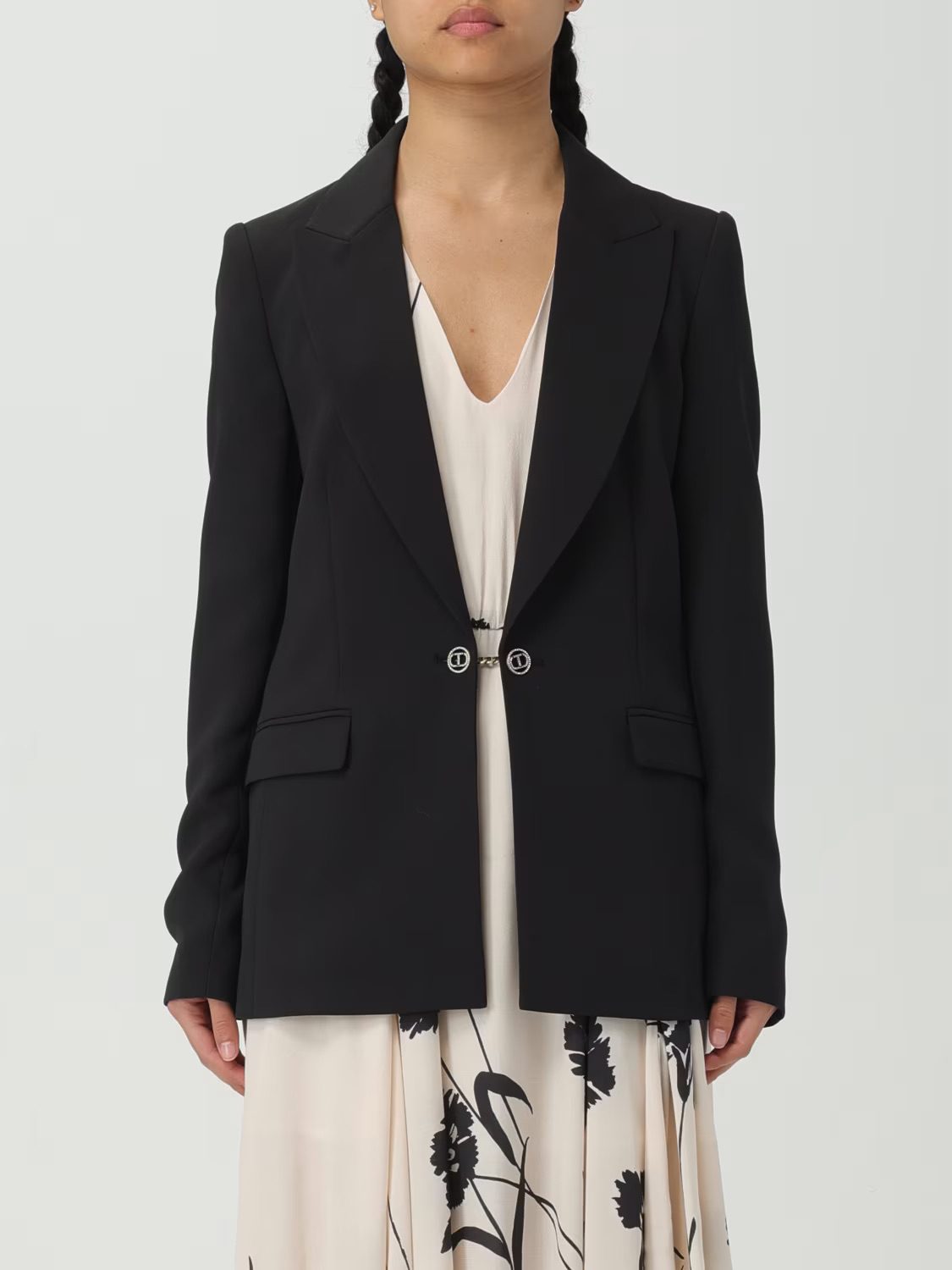 Twinset - Cady Crepe Blazer | Black