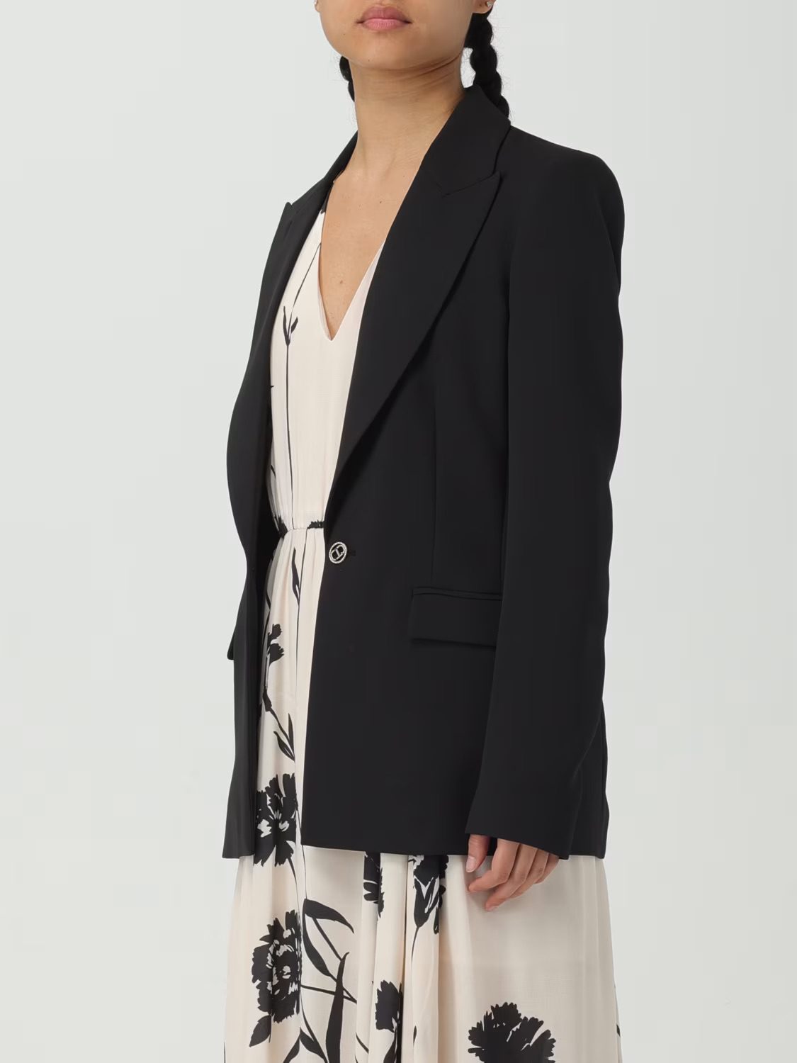 Twinset - Cady Crepe Blazer | Black