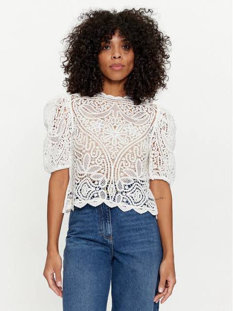 Twinset - Crochet Top