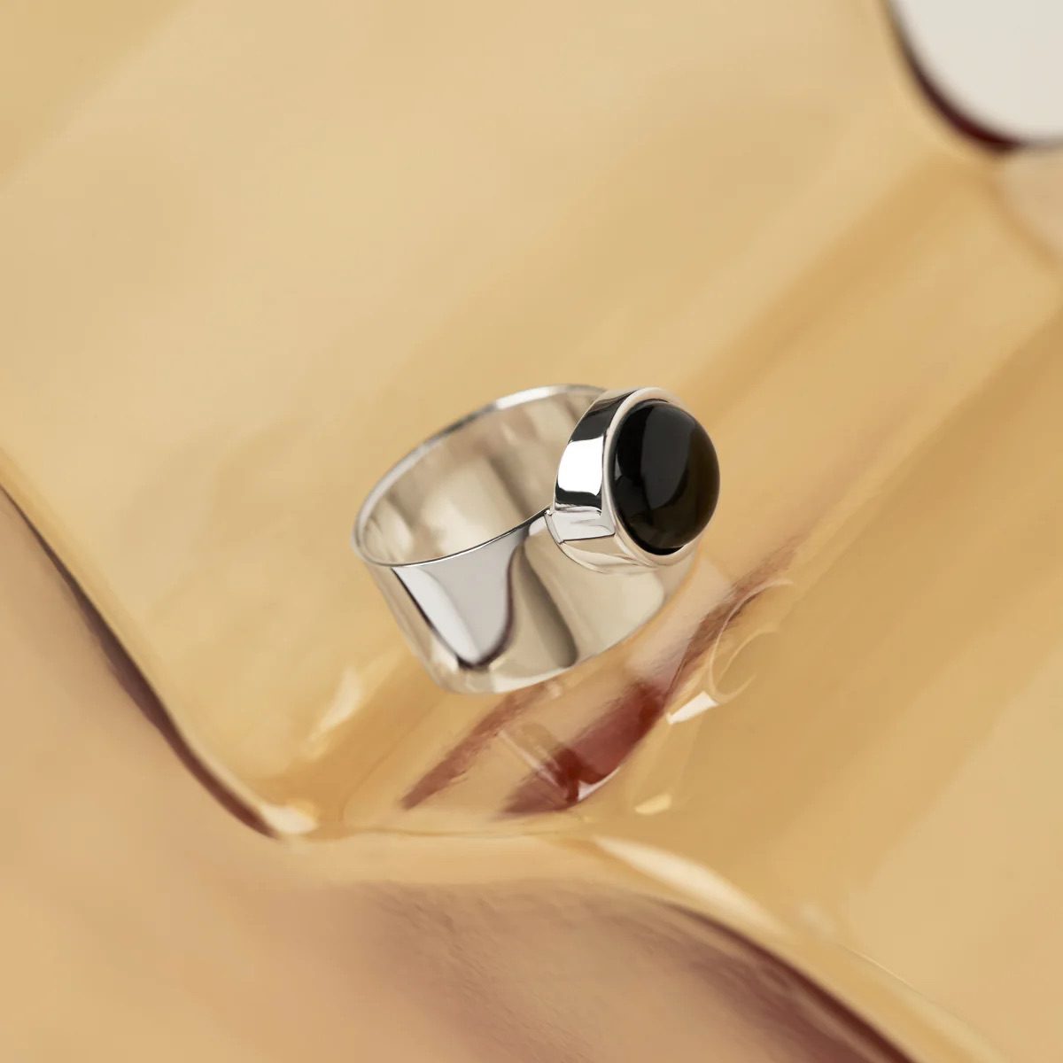 Najo - Husk Onyx Ring