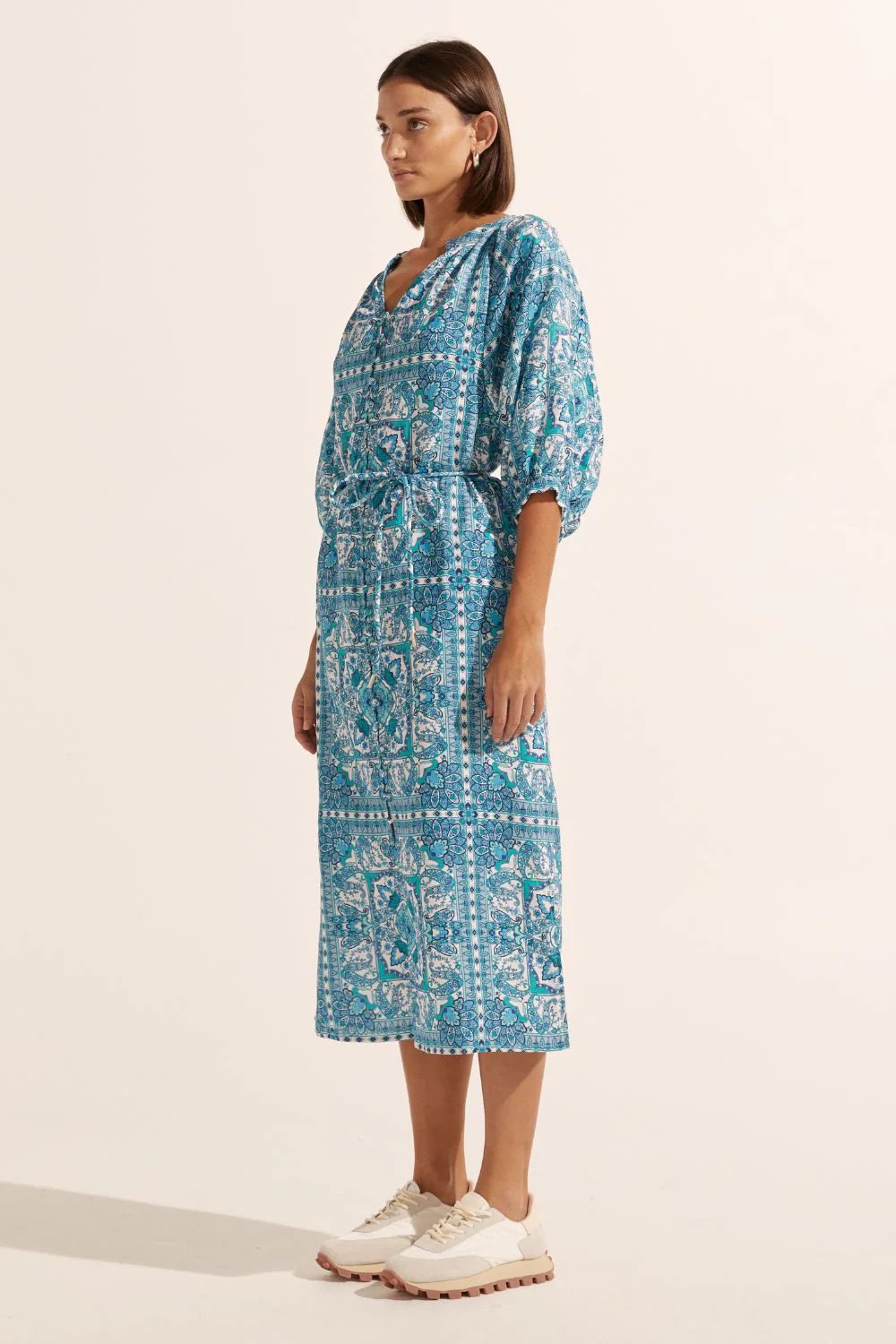 Zoe Kratzmann - Sojourn Dress | Sapphire Tile
