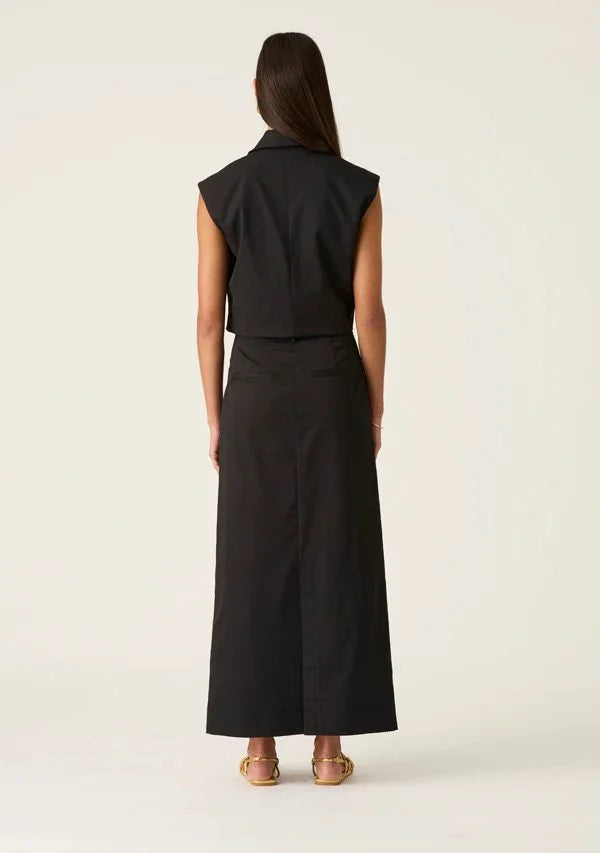 Mos the Label - Athena Maxi Skirt | Black