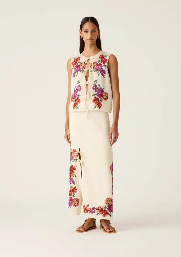 Mos the Label - Frida Embroided Vest