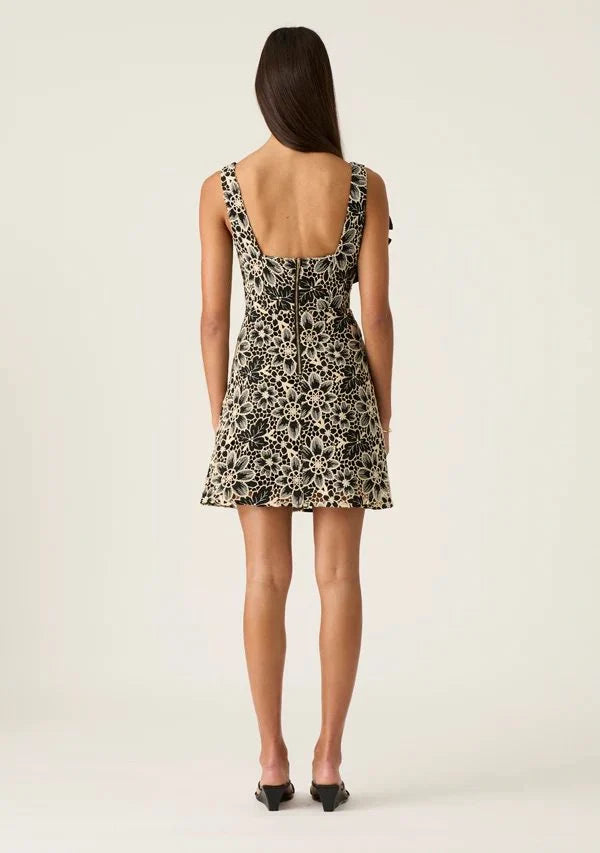Mos the Label - Amelia Embroidery Mini Dress