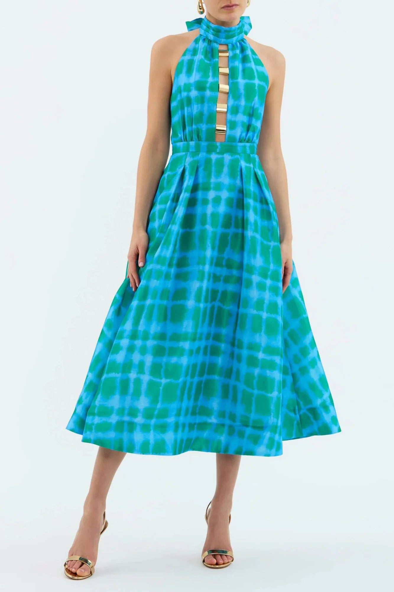 Rebecca Vallance - Serafina Halter Midi Dress