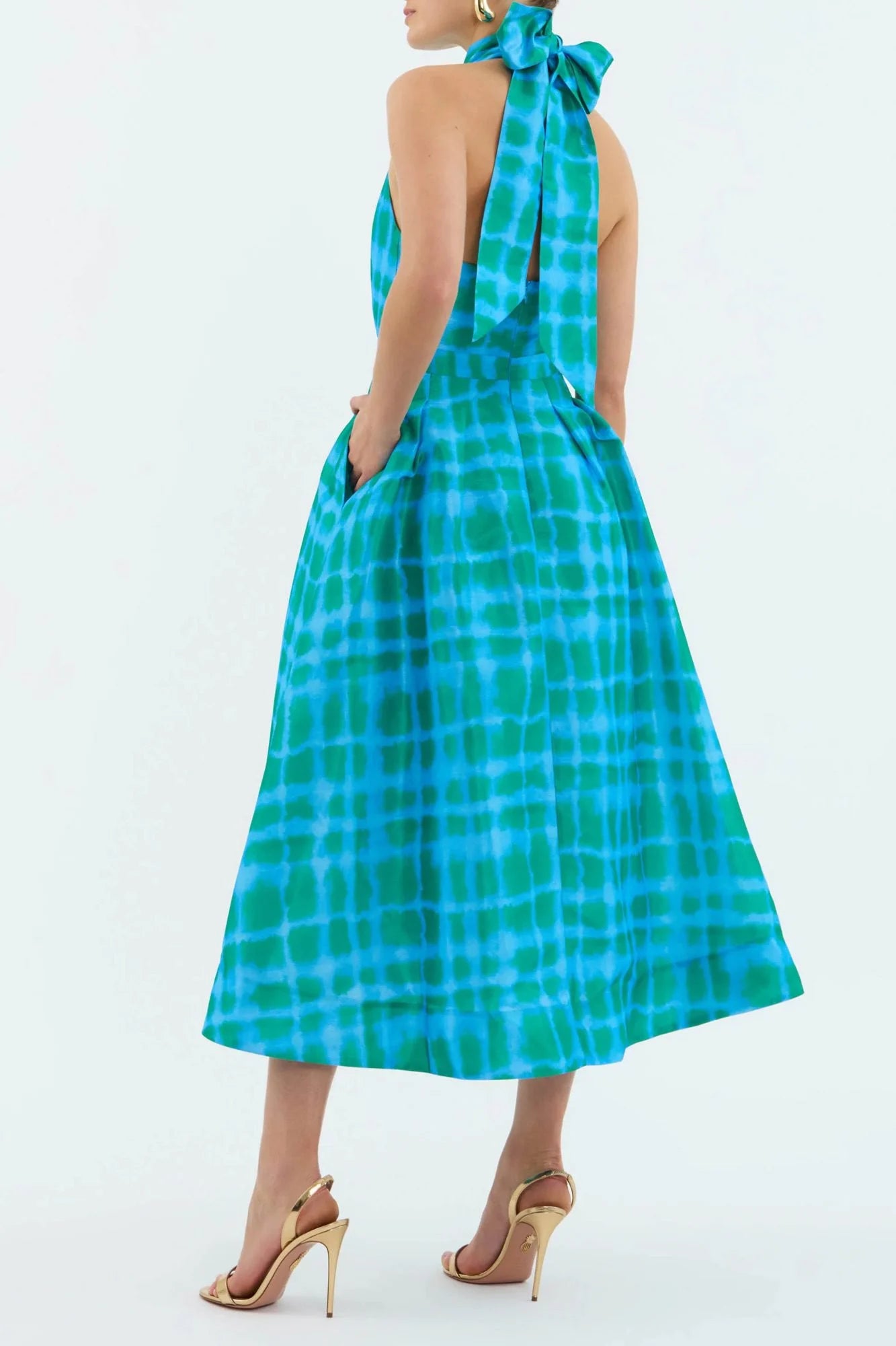 Rebecca Vallance - Serafina Halter Midi Dress