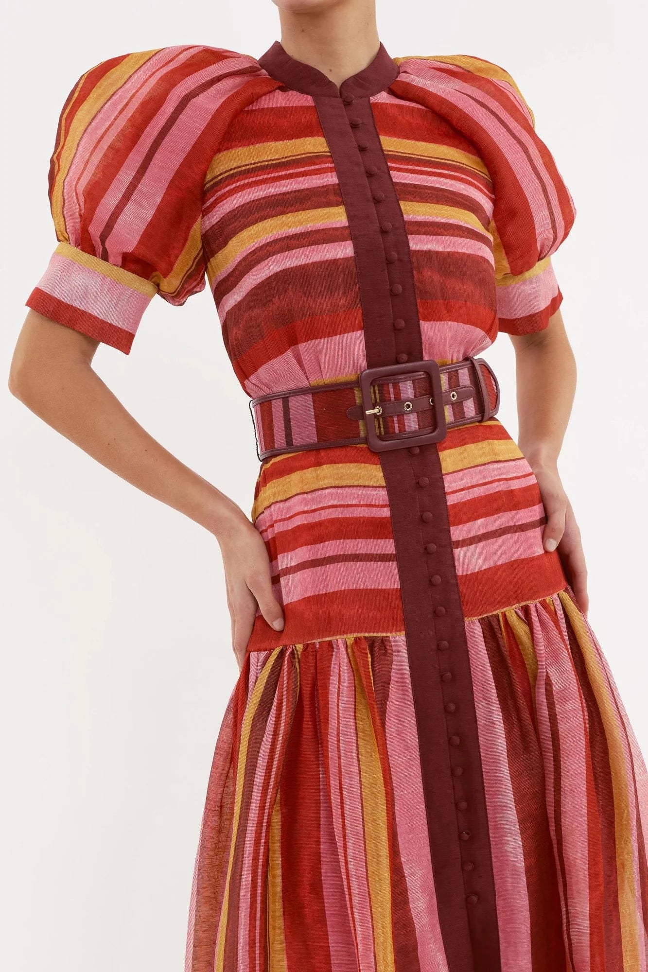 Rebecca Vallance - Milana Puff Sleeve Mini Dress