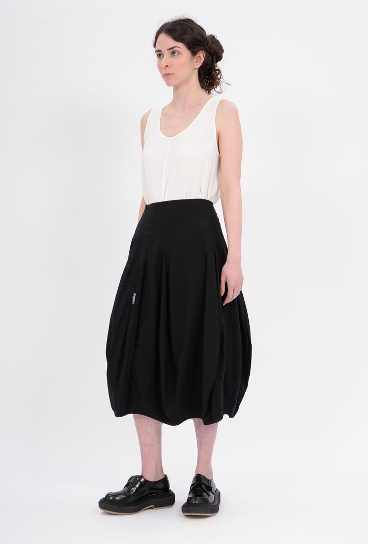 Rundholz - Black Stretch Skirt | Black