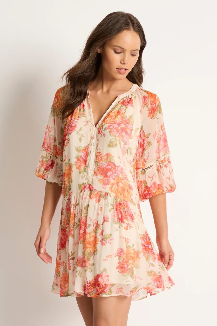 Monte and Lou - Delight Mini Dress | Linen