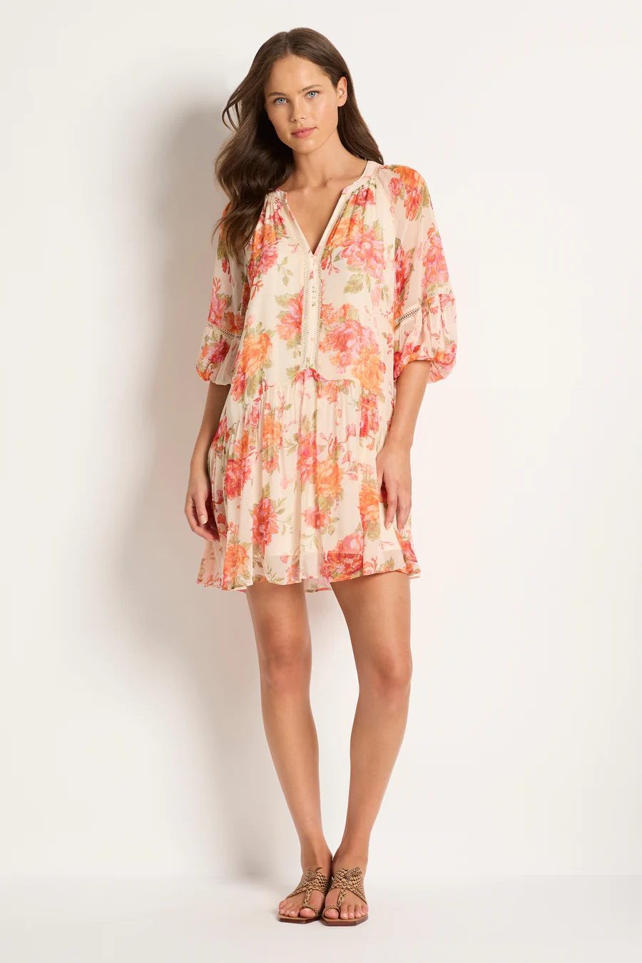 Monte and Lou - Delight Mini Dress | Linen