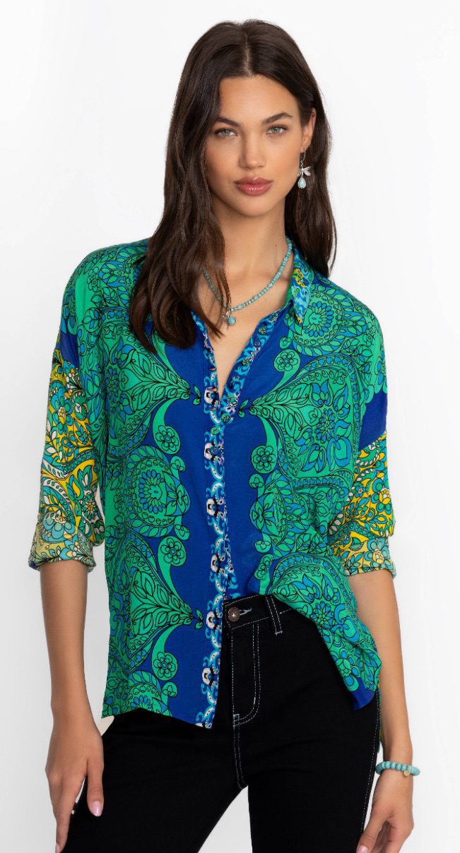 Johnny Was - Slim Audrey Blouse | Diomedes