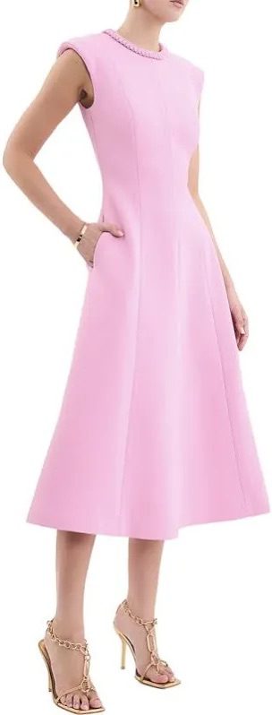 Rebecca Vallance - Rochelle Sleeveless Midi Dress