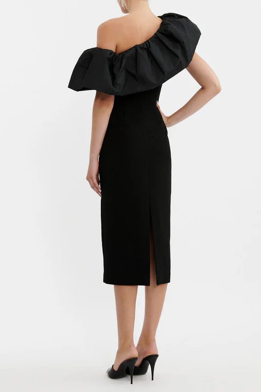 Rebecca Vallance - After Hours One Shoulder Midi Dress