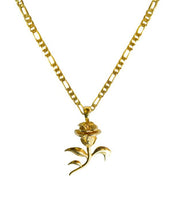 Mountain and Moon - Rosette Necklace | Gold
