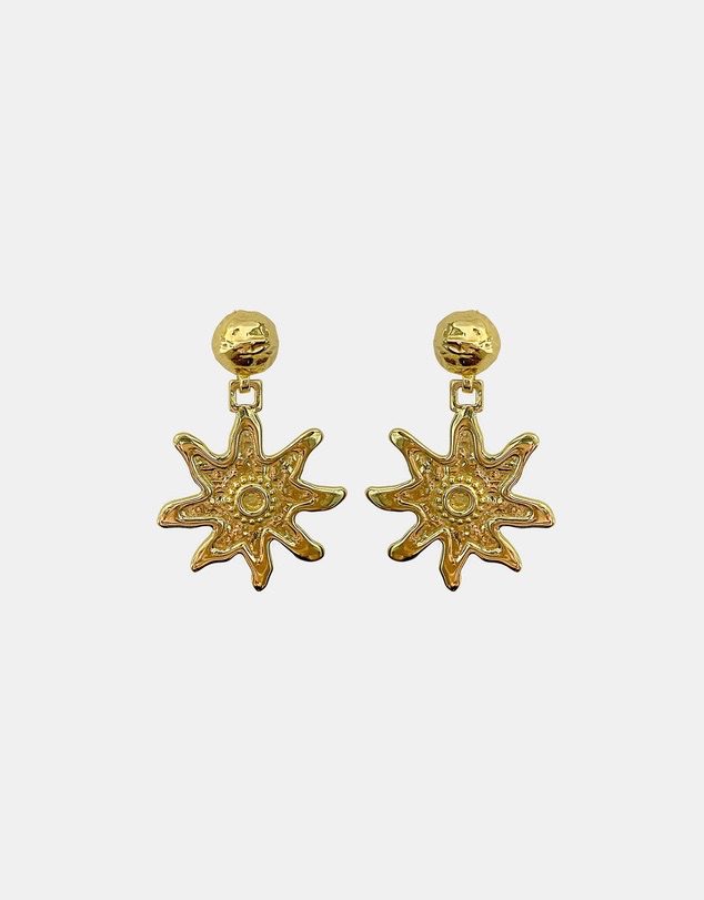 Mountain and Moon - Gold Mimi Starfish Earring